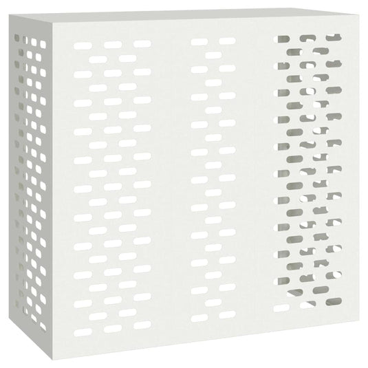 Vidaxl airconditioner hoes wit 110 x 50 x 105 cm staal