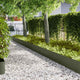 Vidaxl tuinrand 10 pcs olijf groen 100 x 0.05 x 20 cm