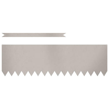 Vidaxl tuinrand 20 pcs bruin 100 x 0.05 x 20 cm cortenstaal
