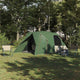 Vidaxl koepeltent met afneembare regenhoes groen 455 x 252 x 178 cm