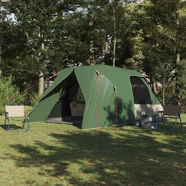 Vidaxl koepeltent met dak met opslag groen 500 x 314 x 206 cm