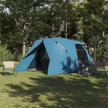 Vidaxl koepeltent met dak met opslag blauw 500 x 314 x 206 cm