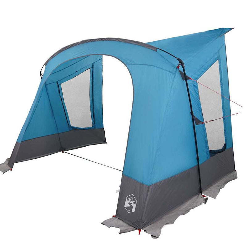Load image into Gallery viewer, Vidaxl caravan tent met dak met opslag blauw 252 x 245 x 245 cm
