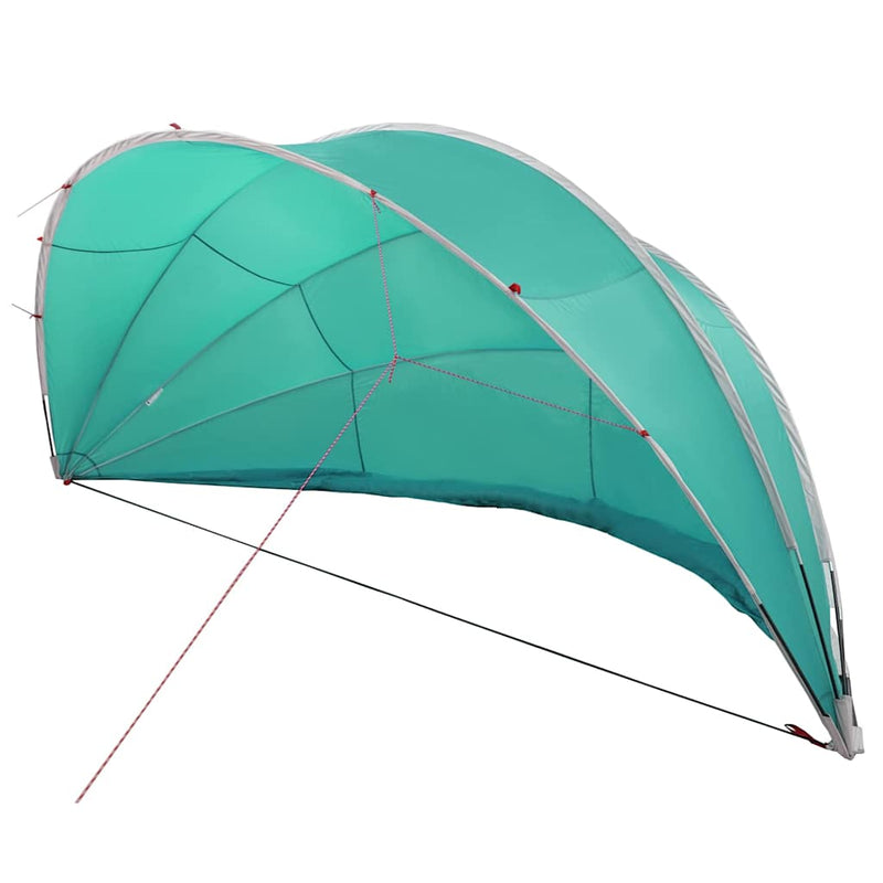 Load image into Gallery viewer, Vidaxl pooldome blauw 472 x 460 x 229 cm 185t polyester met pu-coating
