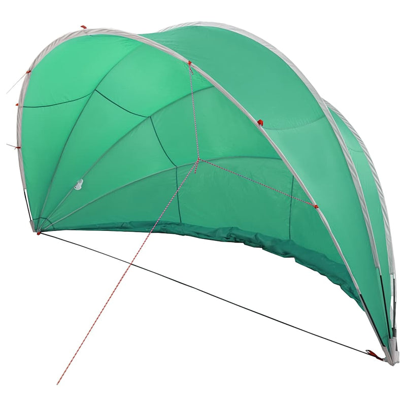 Load image into Gallery viewer, Vidaxl pooldome blauw 500 x 500 x 236 cm 185t polyester met pu-coating
