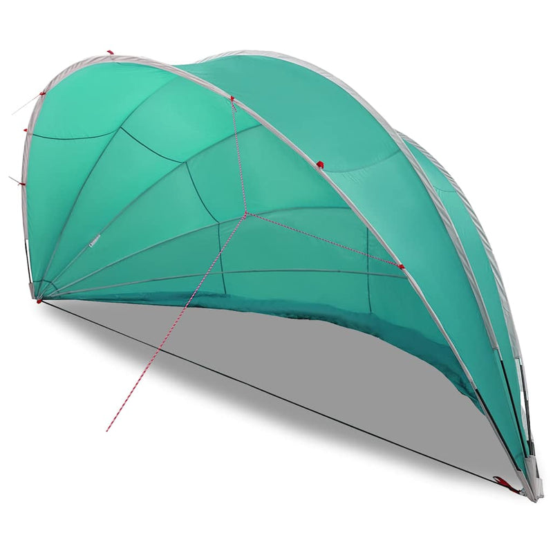 Load image into Gallery viewer, Vidaxl pooldome blauw 592 x 590 x 275 cm 185t polyester met pu-coating
