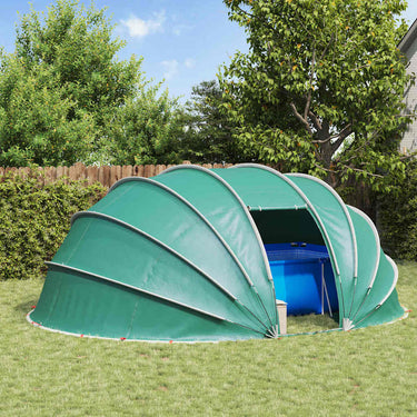 Vidaxl zwembad tent koepel blauw 538 x 440 x 204 cm