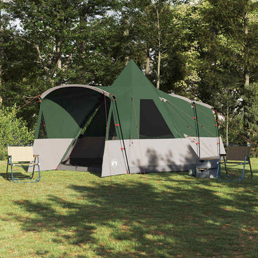 Vidaxl teepee tent met dak met opslag groen 720 x 465 x 295 cm