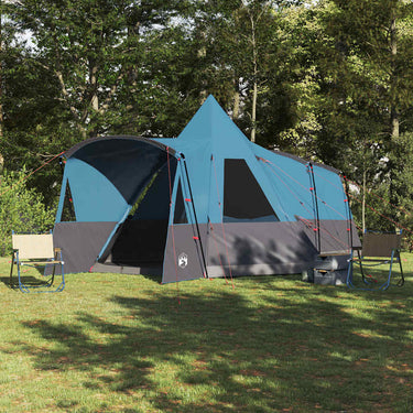 Vidaxl teepee tent met dak met opslag blauw 720 x 465 x 295 cm