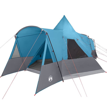 Vidaxl teepee tent met dak met opslag blauw 720 x 465 x 295 cm