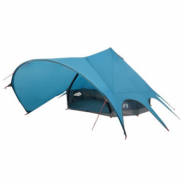Vidaxl teepee tent met dak blauw en grijs 600 x 600 x 347 cm