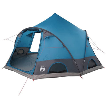 Vidaxl koepeltent met dak met opslag blauw 505 x 450 x 248 cm