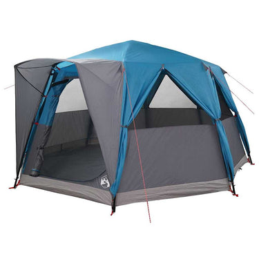 Vidaxl huisje tent met dak met opslag blauw 425 x 396 x 222 cm