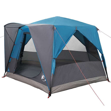 Vidaxl huisje tent met dak blauw en grijs 333 x 317 x 194 cm