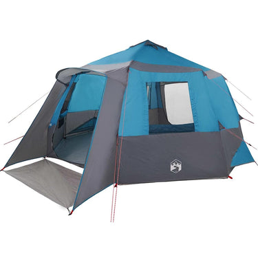 Vidaxl huisje tent met dak blauw en grijs 500 x 500 x 294 cm