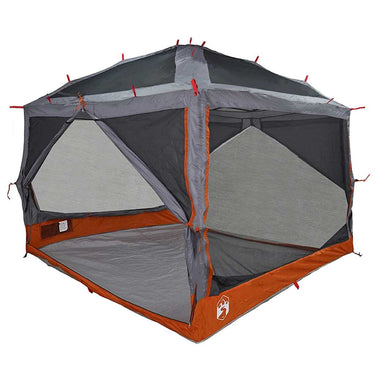 Vidaxl binnentent met dak grijs en oranje 300 x 300 x 250 cm
