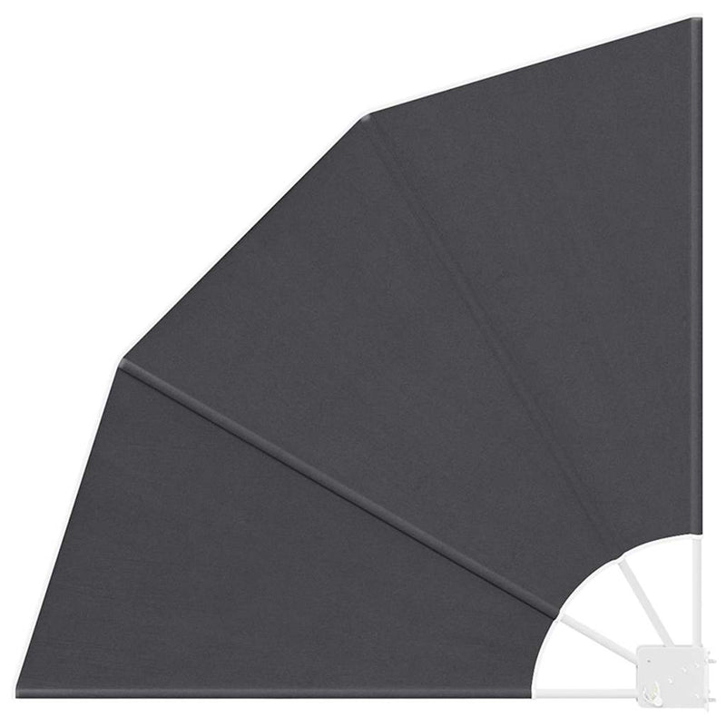 Load image into Gallery viewer, Vidaxl balkon privacy scherm zwart 115 x 115 cm polyester
