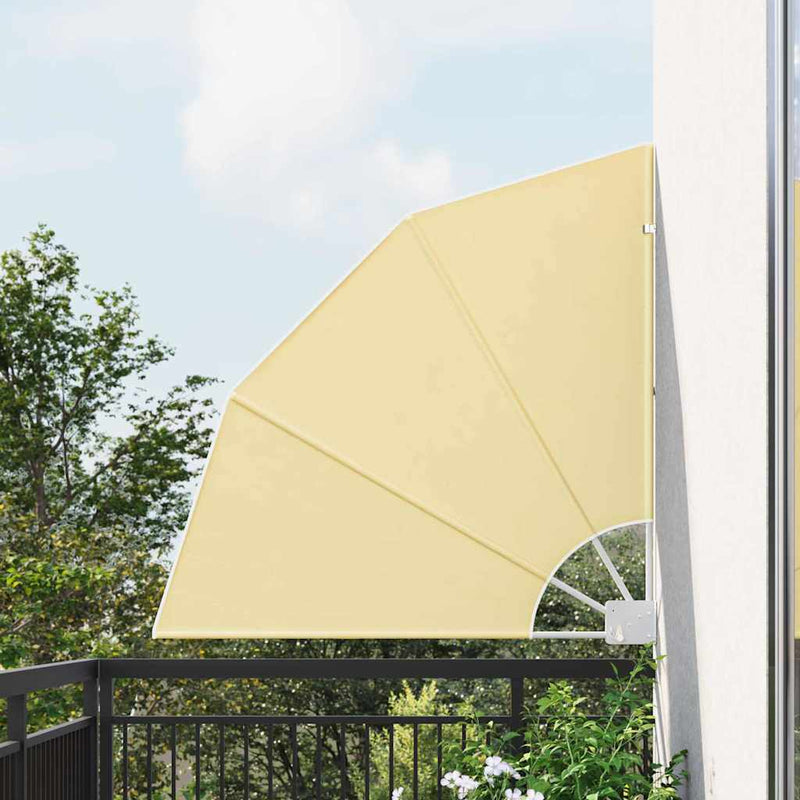 Load image into Gallery viewer, Vidaxl balkon privacy scherm zand 115 x 115 cm polyester
