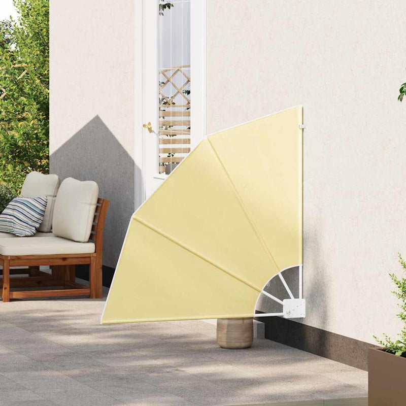 Load image into Gallery viewer, Vidaxl balkon privacy scherm zand 115 x 115 cm polyester
