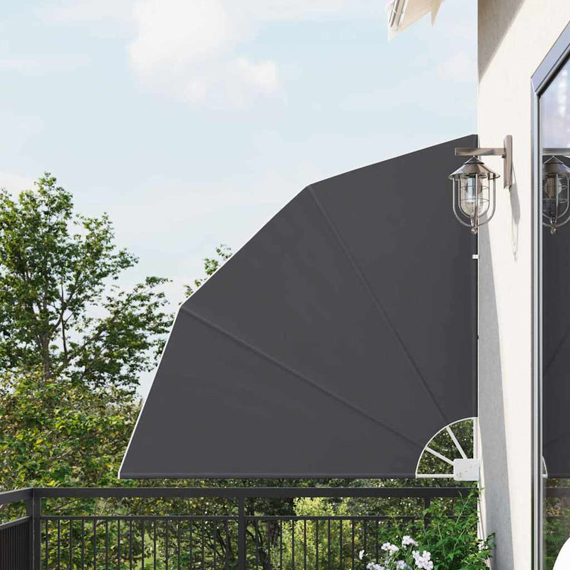 Load image into Gallery viewer, Vidaxl balkon privacy scherm zwart 140 x 140 cm polyester
