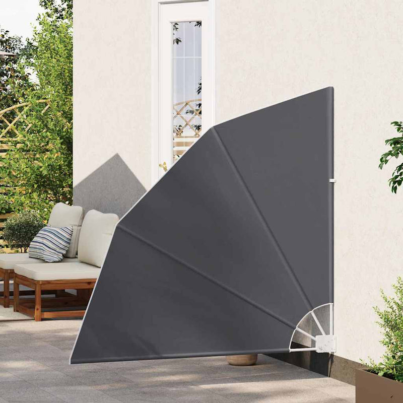 Load image into Gallery viewer, Vidaxl balkon privacy scherm zwart 140 x 140 cm polyester
