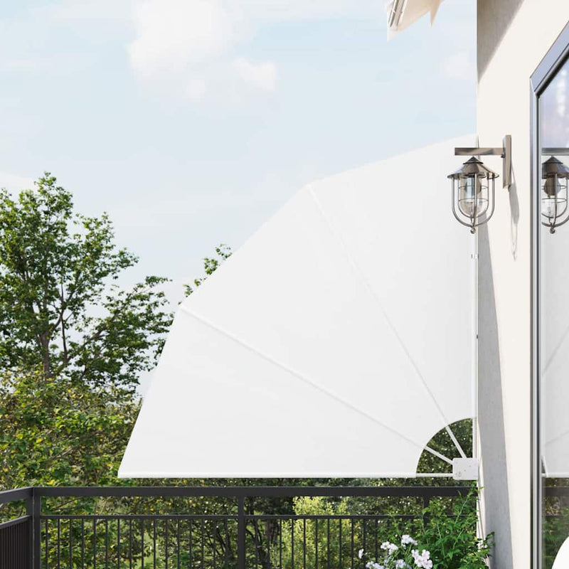 Load image into Gallery viewer, Vidaxl balkon privacy scherm wit 140 x 140 cm polyester
