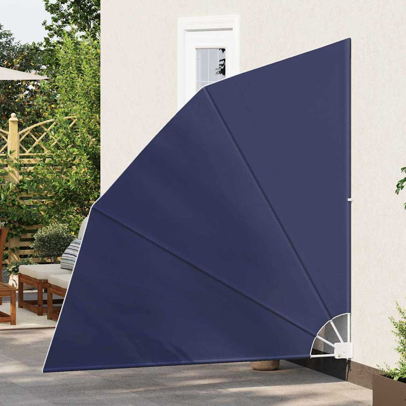 Load image into Gallery viewer, Vidaxl balkon privacy scherm marineblauw 210 x 210 cm polyester
