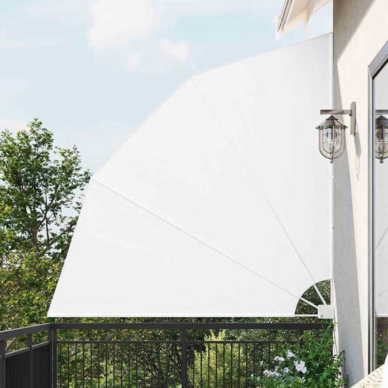 Load image into Gallery viewer, Vidaxl balkon privacy scherm wit 210 x 210 cm polyester
