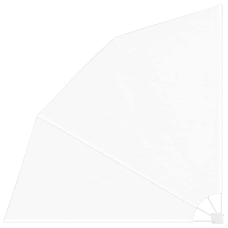 Load image into Gallery viewer, Vidaxl balkon privacy scherm wit 210 x 210 cm polyester
