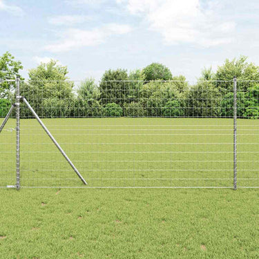 Vidaxl euro hek 1 x 10 m pvc-gecoat ijzer
