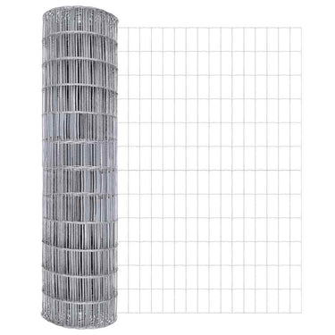Vidaxl euro hek 1,2 x 10 m pvc-gecoat ijzer