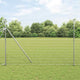 Vidaxl euro hek 1,5 x 10 m pvc-gecoat ijzer