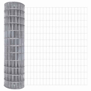 Vidaxl euro hek 1,6 x 10 m pvc-gecoat ijzer