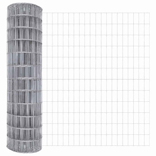 Vidaxl euro hek 1,6 x 10 m pvc-gecoat ijzer