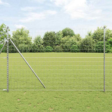 Vidaxl euro hek 1,6 x 10 m pvc-gecoat ijzer