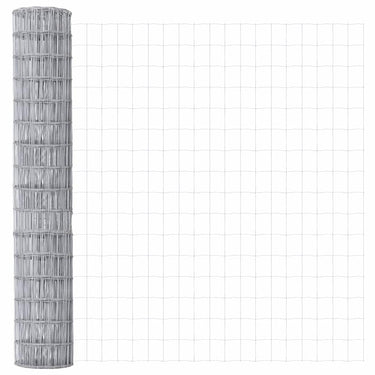 Vidaxl euro hek 1,6 x 10 m pvc-gecoat ijzer