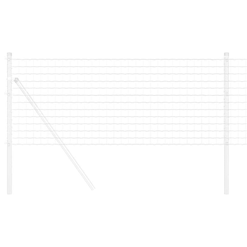 Load image into Gallery viewer, Vidaxl euro hek 0,8 x 25 m pvc-gecoat ijzer
