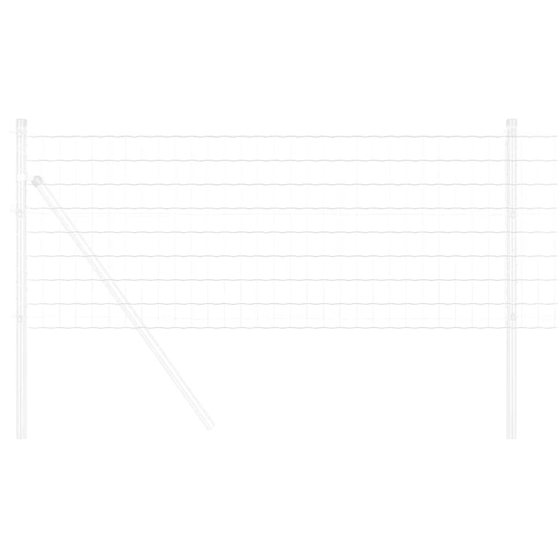 Load image into Gallery viewer, Vidaxl euro hek 0,8 x 25 m pvc-gecoat ijzer
