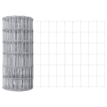 Vidaxl euro hek 0,8 x 25 m pvc-gecoat ijzer