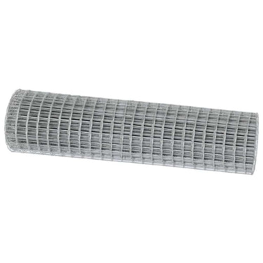 Vidaxl euro hek 1 x 25 m pvc-gecoat ijzer