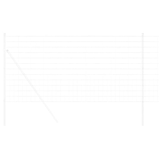 Vidaxl euro hek 1 x 25 m pvc-gecoat ijzer