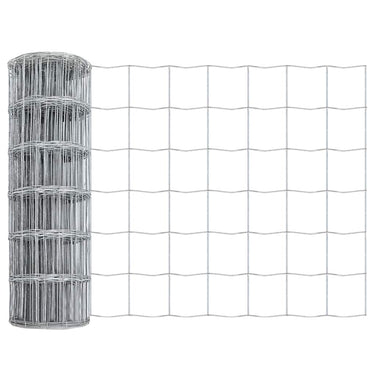 Vidaxl euro hek 0,6 x 50 m pvc-gecoat ijzer