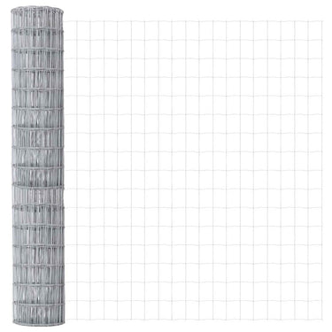 Vidaxl euro hek 1,6 x 10 m pvc-gecoat ijzer