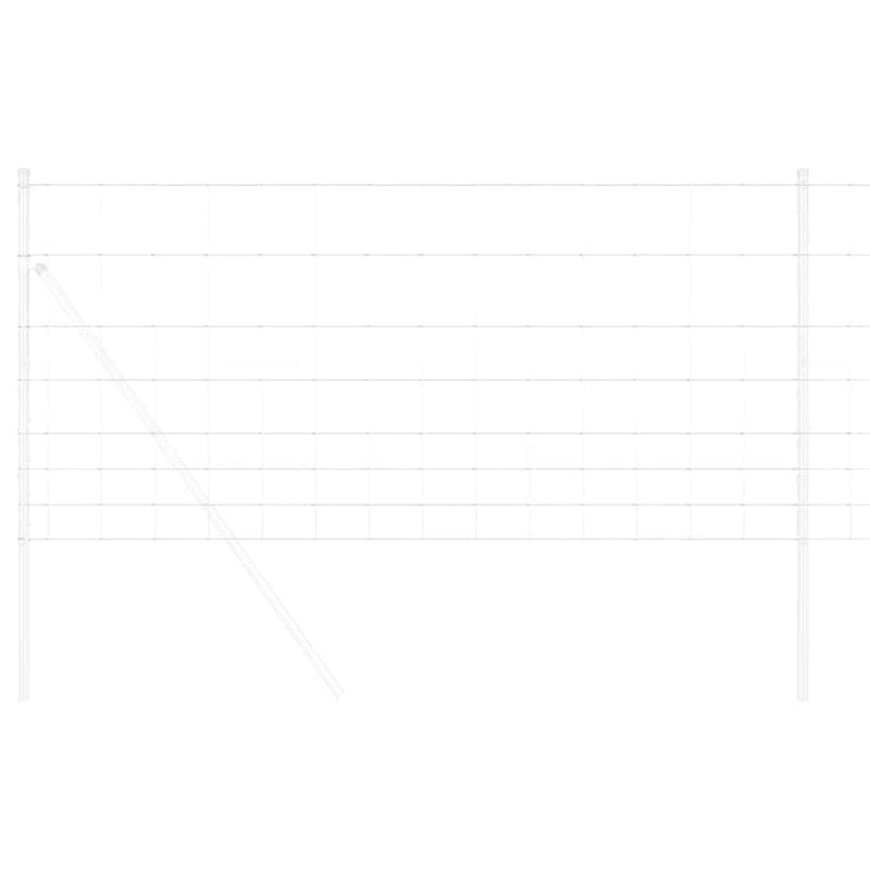 Load image into Gallery viewer, Vidaxl weidehekwerk zilver 25 x 1 m gegalvaniseerd staal
