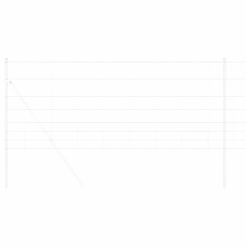 Load image into Gallery viewer, Vidaxl weidehekwerk zilver 25 x 1 m gegalvaniseerd staal
