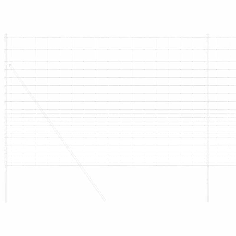 Load image into Gallery viewer, Vidaxl weidehekwerk zilver 25 x 1,6 m gegalvaniseerd staal
