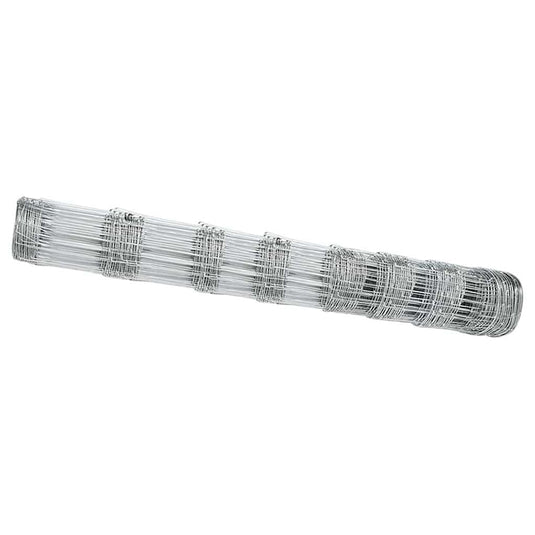 Vidaxl weidehekwerk zilver 50 x 1 m gegalvaniseerd staal