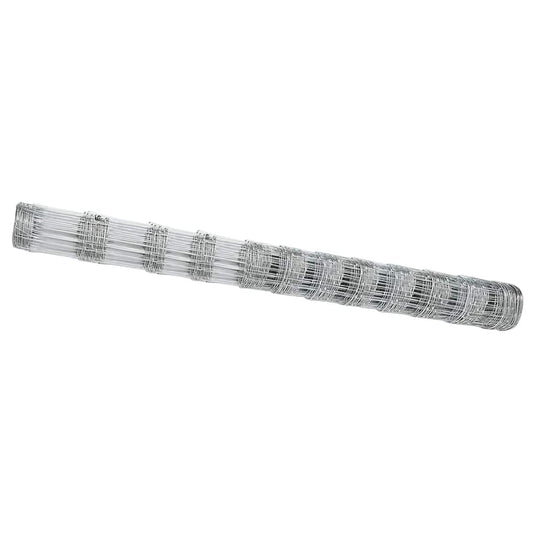Vidaxl weidehekwerk zilver 50 x 1,4 m gegalvaniseerd staal