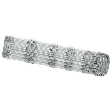 Vidaxl weidehekwerk zilver 100 x 0,8 m gegalvaniseerd staal