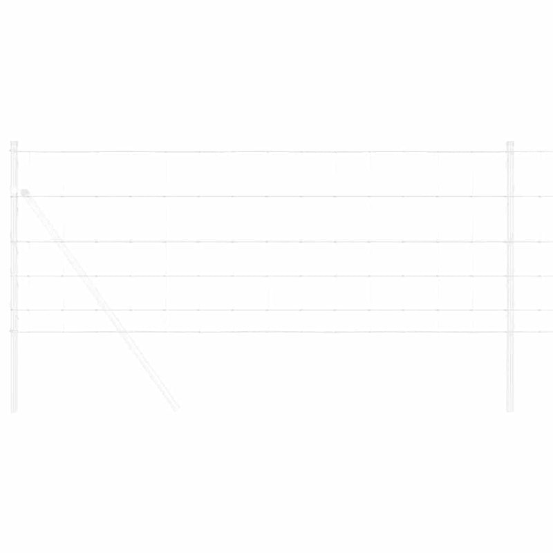 Load image into Gallery viewer, Vidaxl weidehekwerk zilver 100 x 0,8 m gegalvaniseerd staal
